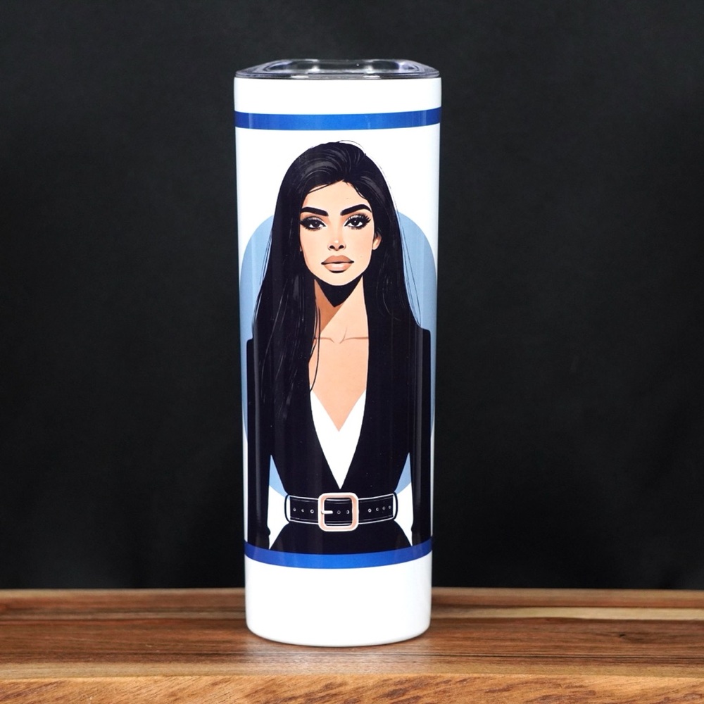 Boss Lady Collection: "Priya" – The Wise Trailblazer - 20 oz tumbler